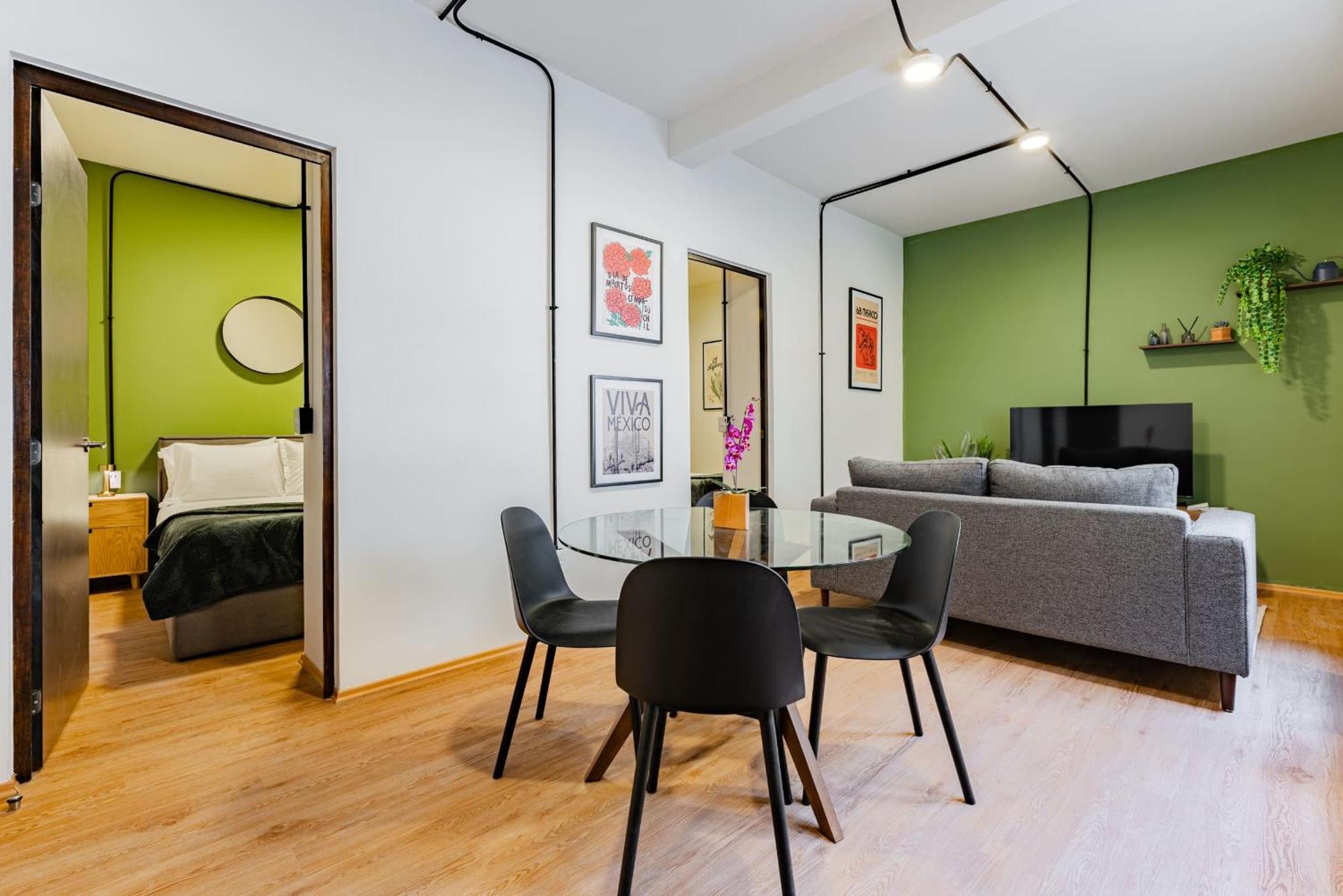 Mariano Escobedo Apartments By Vh Мехико Экстерьер фото